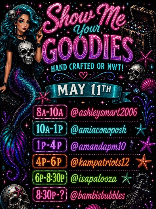 Hand Crafted Other - Show Me Your Goodies Live Share Show Train 🚂 NWT or Handcrafted Items